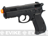 ASG Ceska Zbrojovka CZ75D Compact High Grade Full Size Airsoft Spring Pistol (Color: Black)