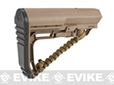 Mission First Tactical Battlelink Minimalist Stock w/ NRAT for M4 Series AEG (Color: Scorched Dark Earth)