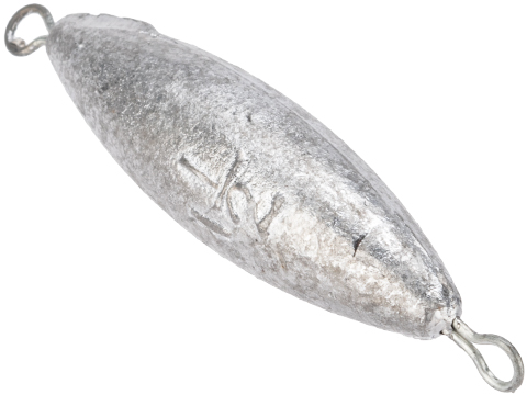 Battle Angler Double Ring Torpedo Lead Weight Sinker (Size: 1.5oz / Pack of 10)