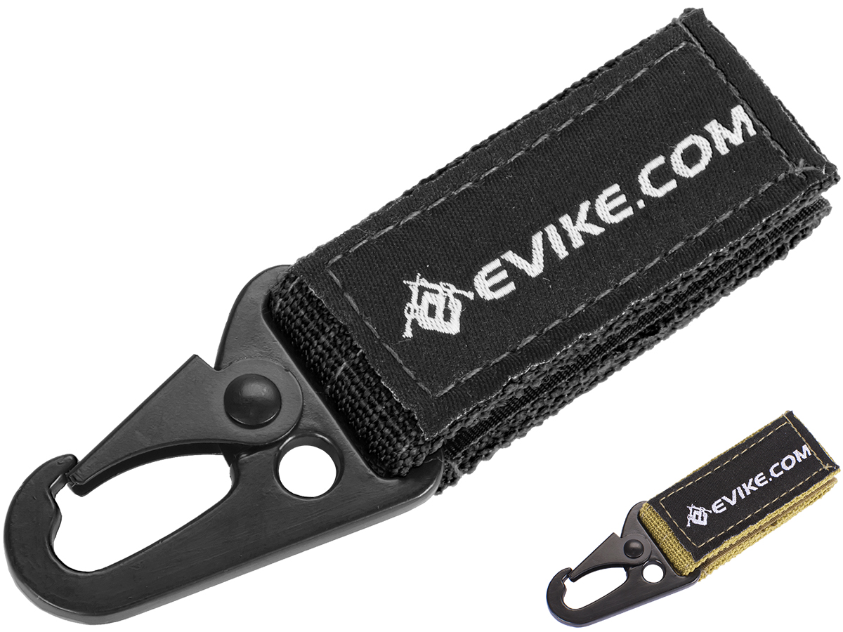 Evike.com Tactical MOLLE Belt Keeper Claw Key Holder (Color: Black)