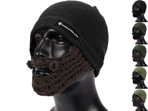 Evike.com Tactical Beard Beanie(Color: Dark Earth / Black)