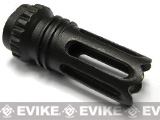 Steel SCAR Type Flashhider for Airsoft AEG (14mm- / Counter-clockwise)