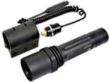UTG Tactical Handheld Xenon Flashlight with Weapon-Mount and Remote Pressure Switch