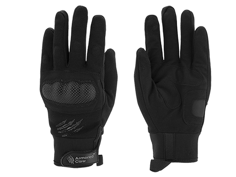 Armored Claw Shield Tactical Glove (Color: Black / Large)