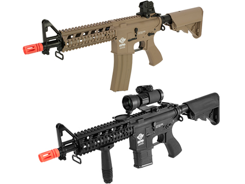 G&G Combat Machine 16 Raider CQB Airsoft AEG Rifle - Black (Package: Gun Only)