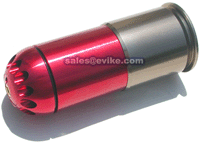 MadBull Airsoft CO2 High Power Grenade Shell - Red