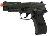 z SoftAir Sig Sauer Licensed KJW P226 Full Metal Airsoft Gas Blowback with Threaded Barrel (OD Green)