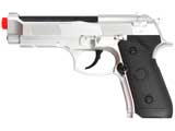 Win Gun High Power M9 CO2 Powered Airsoft Gas Pistol (Model: Black)