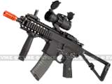 WE PDW Airsoft Gas Blowback Rifle (Color: Black / Compact / 2 Mag Package Deal)