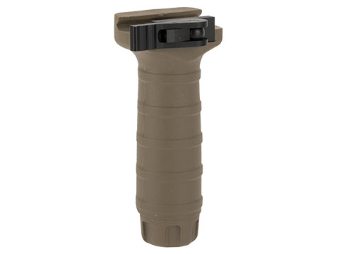 G&P / A&K Polymer Raider Vertical Grip with Pressure Switch Slot (Color: Sand)