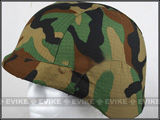 Matrix Military Style Enhanced PASGT Helmet Cover (Color: Woodland)