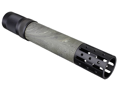 Hogue AR-15/M-16 Rifle Length Free Float Forend with OverMolded Gripping Area (Color: Ghillie Green)