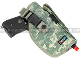 Shooter's Universal Quick Draw Tactical Belt / MOLLE holster w/ Mag pouch - Right Hand (Color: ACU)