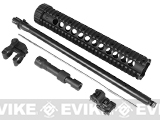 Matrix SPR DMR Quad Handguard Set for M4 Series Airsoft AEG (Model: Mod-1)