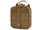 Condor Tactical Rip-Away EMT Pouch (Color: Coyote Brown)