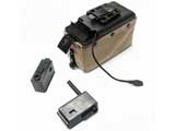 MAG 2500rd M249 Electric Winding Cartridge Pouch w/ Remote (Color: Desert)