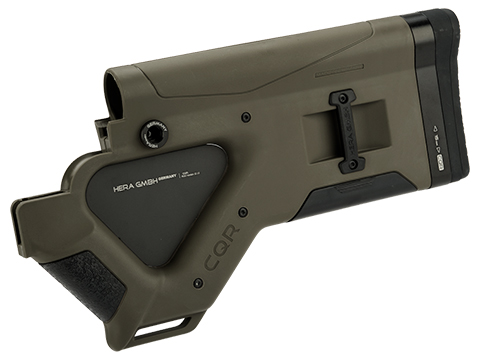 HERA Arms CQB California Buttstock for AR15 Series Rifles (Color: OD Green)