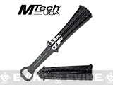 Master Cutlery 4.5 Mock Bali-Song Bottle Opener - Black with Skull