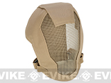 Matrix Iron Face Carbon Steel Striker Gen4 Metal Mesh Full Face Mask (Color: Desert Tan)