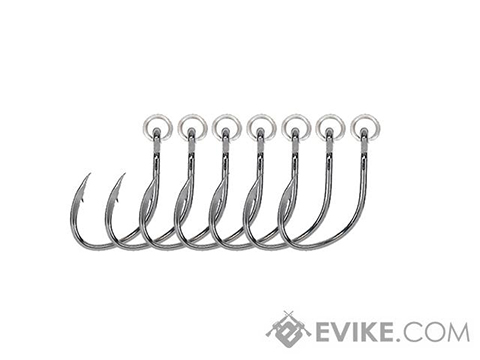 Owner 5129R-131 Ringed Offshore Bait Hook with Offset Needle Point Forged Shank  (Size: 3/0 / 5-pack)