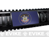 Custom Gun Rails Large State Flag Aluminum Rail Cover (State: Utah)