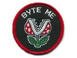 Matrix Byte Me Fun Hook and Loop Backed Morale Patch