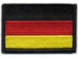 Matrix Country Flag Series Embroidered Morale Patch (Country: Germany)