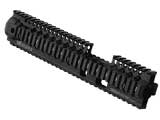 Daniel Defense Licensed Omega X Rail System for Airsoft AEG by Madbull (Color: Black / 12 / LW)