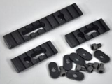 Matrix Triple Rail Set w/ Screws for PTS / MOE / MASADA / ACR Handguards - Black