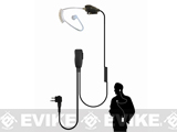 Code Red Headsets Recruit One-Wire Lapel Microphone w/ PTT (Connector: Motorola 2-Pin)