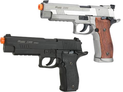 Série SIG : Pistolet airsoft P-VIRUS F226 , Métal, blowback, LED BOX 