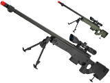 Matrix AW338 Airsoft Bolt Action Heavy Weight Sniper Rifle by UFC (Configuration: Black / Standard)