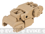 Avengers Metal Flip-up Rear Sight for M4 / M16 Series Airsoft Rifles - Dark Earth