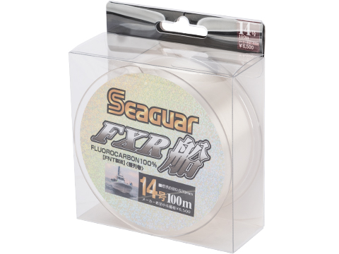 Kureha Seaguar FXR Boat Fluorocarbon Fishing Line (Length: 100m / #6 - 25lb)