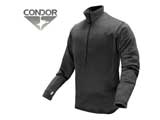 Condor Cold Weather BASE II Zip Pullover - Black 