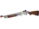 z Maurshin Clone M500 SSB High Capacity Five round/shot Full Metal Gas Shotgun.(Chrome)