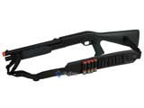 Matrix Tactical Military Style CQB Shotgun Sling w/ Shotgun Shell Holder (Color: Black)