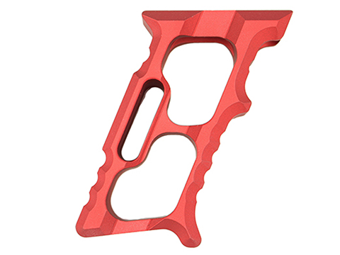 Tyrant Designs CNC Halo Minivert Grip (Color: Red)
