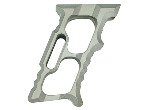 Tyrant Designs CNC Halo Minivert Grip (Color: Grey)