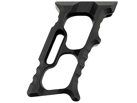 Tyrant Designs CNC Halo Minivert Grip (Color: Black)