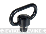 UTG Push Button QD Sling Swivel (Model: Heavy Duty w/ 1.25 Loop)