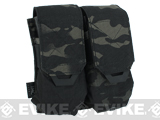 Avengers MOLLE QUOP M4 / M16 Double Mag Pouch - Multicam Black