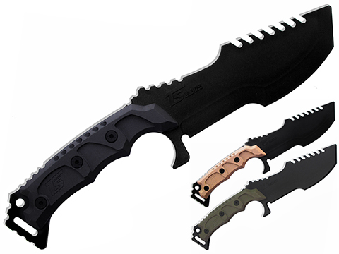 TS Blades TS-Huntsman G3 Dummy PVC Knife for Training (Color: Black)