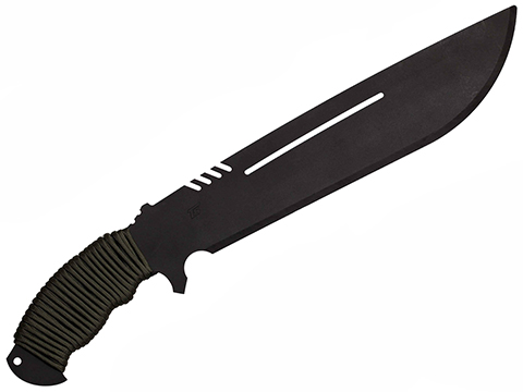 TS Blades TS-Jungleman Dummy PVC Knife / Machete for Training (Color: Black)