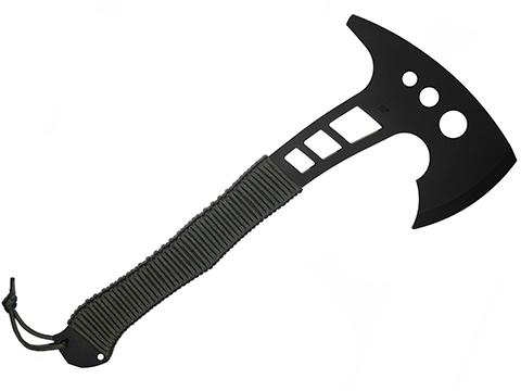 TS Blades TS-Black Hawk EVO Dummy PVC Tomahawk for Training (Color: Black)