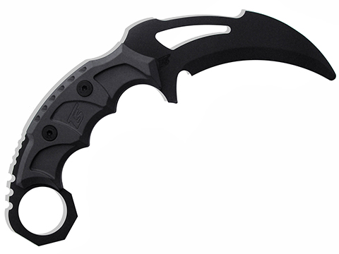 TS Blades TS-Black Widow EVO Dummy PVC Karambit Knife for Training (Color: Black)