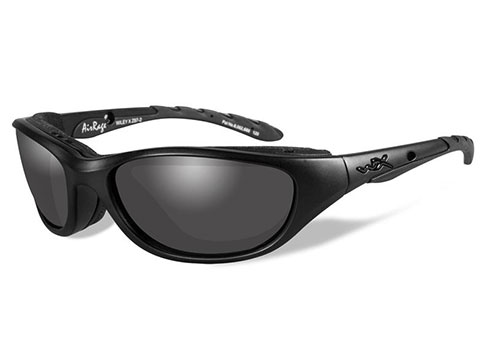 Wiley X Airrage Sunglasses (Color: Smoke Grey Lens / Matte Black Frame)
