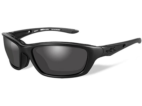Wiley X Brick Sunglasses (Color: Black Ops / Smoke Grey lens with Matte Black Frame)