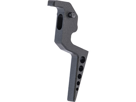 Action Army T10 CNC Aluminum Trigger for VSR-10 Airsoft Spring Sniper Rifles (Model: Type A / Black)