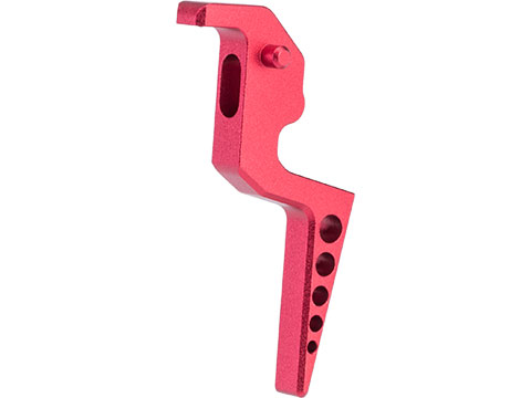 Action Army T10 CNC Aluminum Trigger for VSR-10 Airsoft Spring Sniper Rifles (Model: Type A / Red)